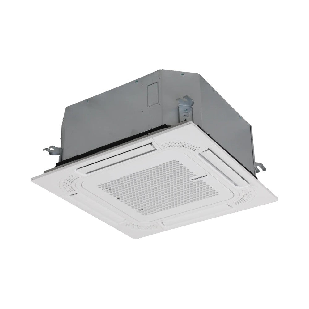 climatizzatore condizionatore hisense dual split a cassetta 12_18 con 4amw105u4raa r 32 12000_18000