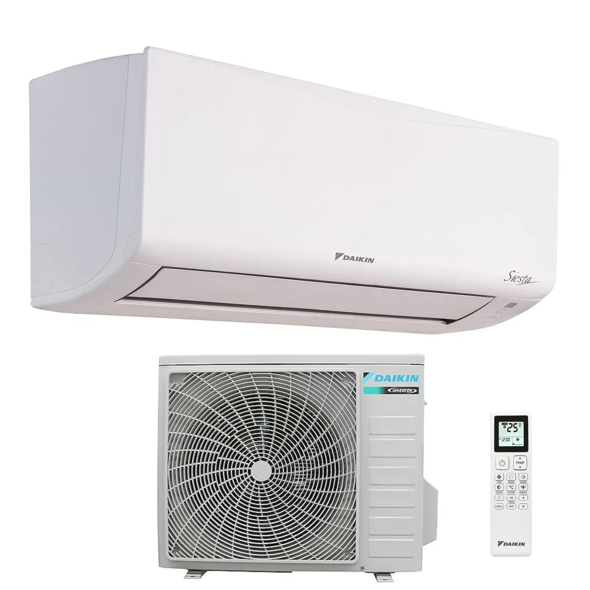 daikin condizionatore daikin siesta 24000 btu atxc771c r 32 wi fi integrato