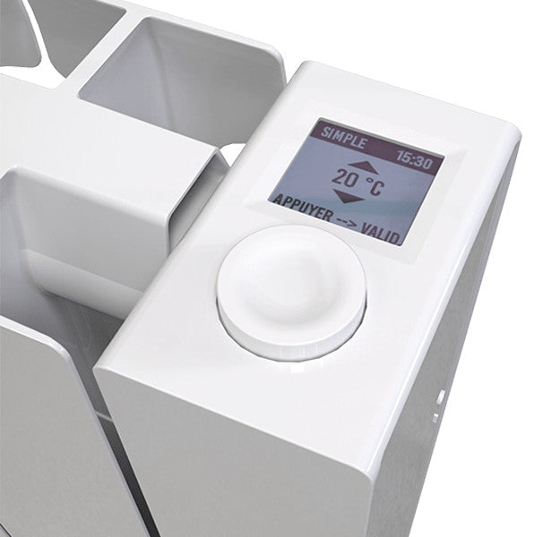 fondital radiatore elettrico in alluminio fondital eblitz wi fi da 1500 w 790x583x80 mm