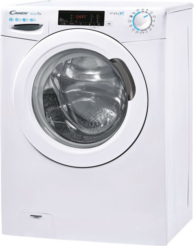 lavatrice slim a carico frontale candy cso44 1285te 2 s l60xp52xa85 8 kg 1200 giri classe energetica d wi fi + ble