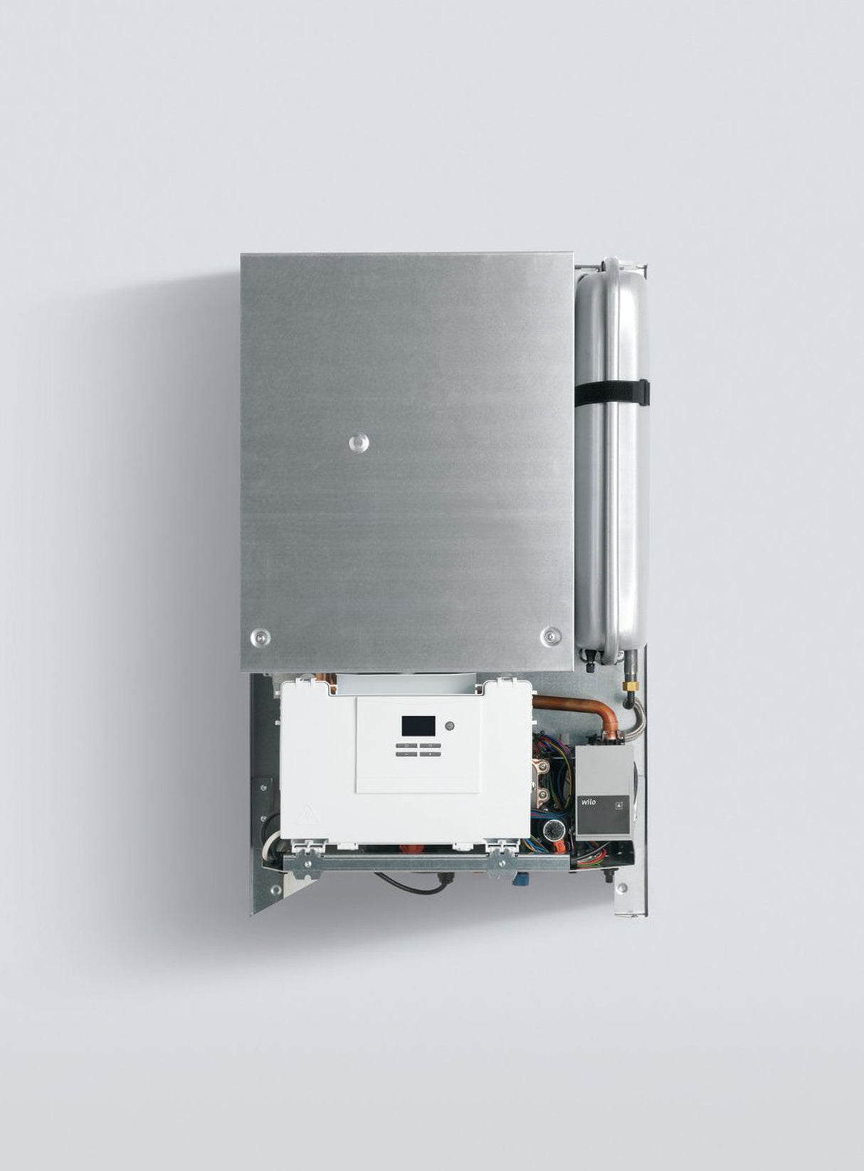 offerta caldaia a condensazioe ad incasso ferroli econcept in st 25 kw con accumulo dinamico inox 25 litri metano con kit fumi