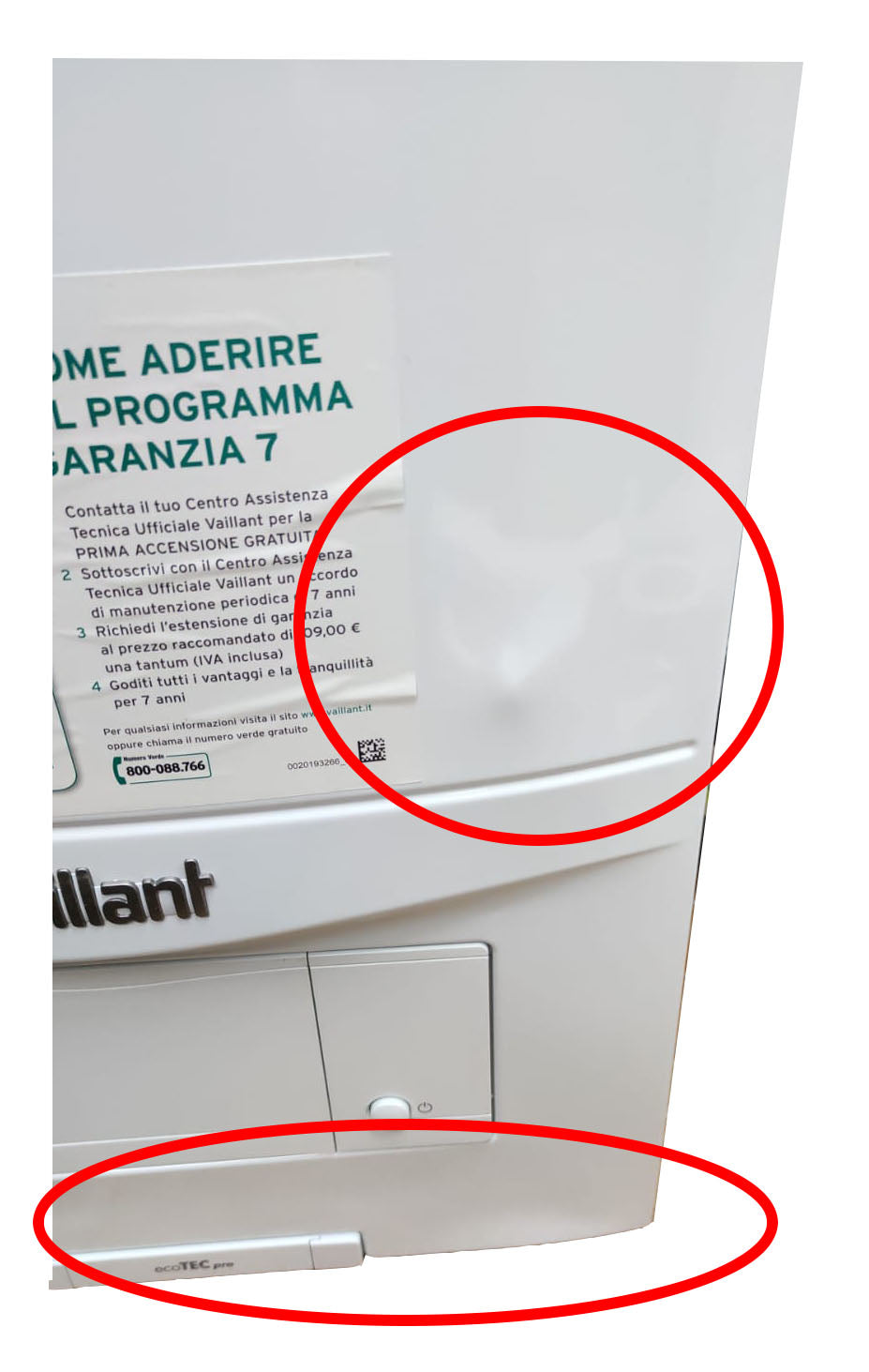 area occasioni caldaia a condensazione vaillant ecotec pro vmw 236 5 3_ metano low nox completa di kit scarico fumi coassiale new erp