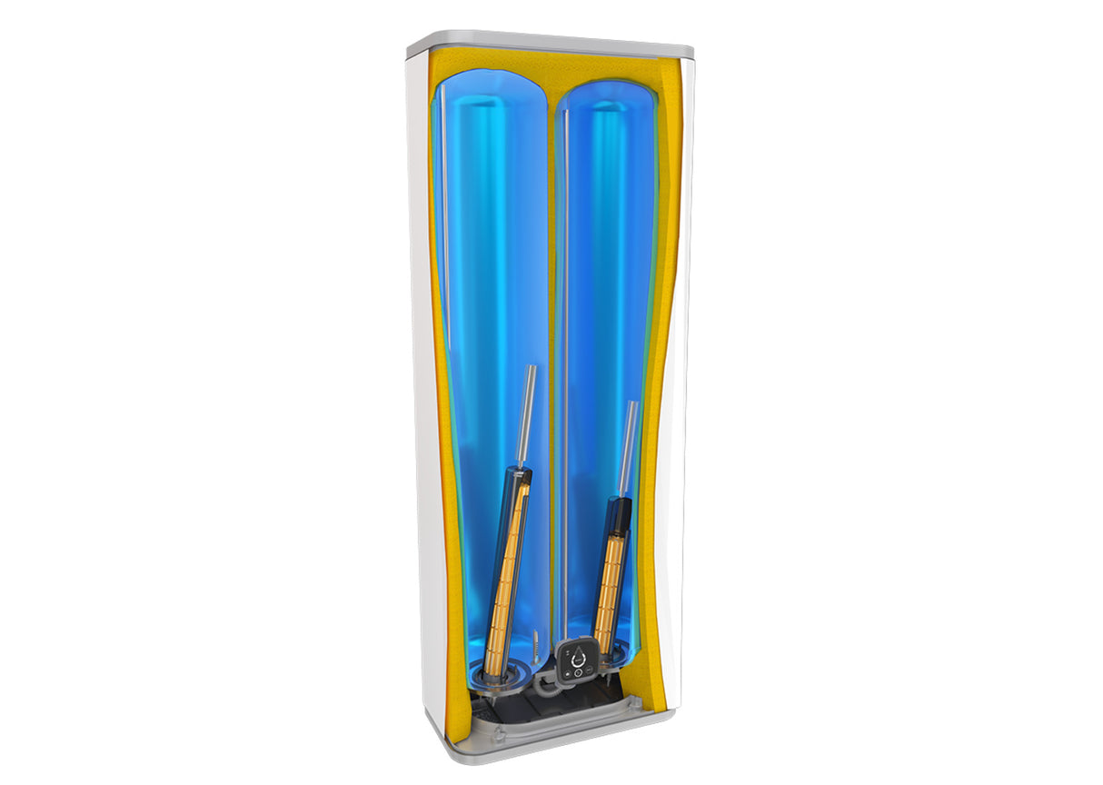 atlantic scaldabagno scaldacqua elettrico ad accumulo atlantic vertigo steatite wi fi 100 waterdrop 851338