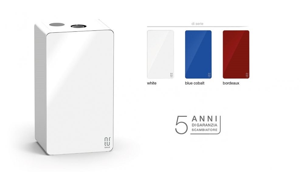 caldaia unical kon1 24c kw a condensazione metano o gpl completa di kit scarico fumi vari colori disponibili new erp