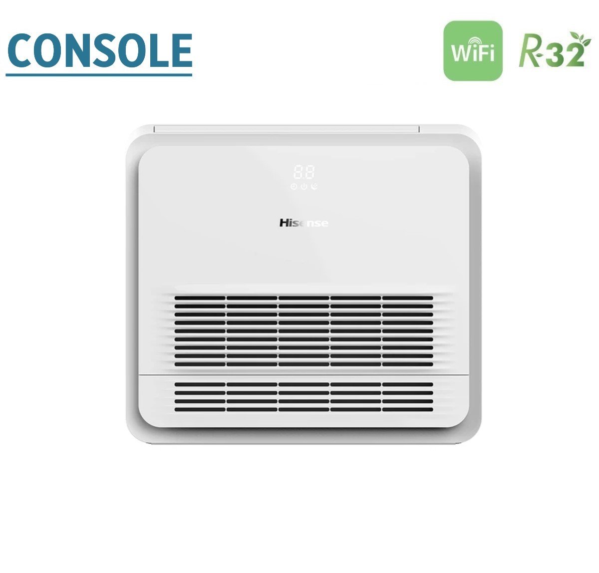 climatizzatore condizionatore hisense dual split console 9_9 con 2amw35u4rgc r 32 wi fi optional telecomando di serie incluso 9000_9000 10903