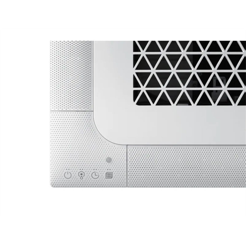 climatizzatore condizionatore inverter samsung cassetta 4 vie mini windfree 18000 btu r 32 ac052rnndkg con pannello e comando a filo novita