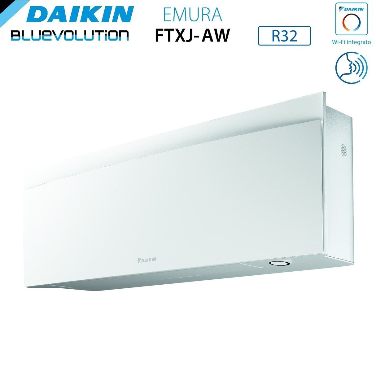 daikin condizionatore daikin bluevolution trial split emura white iii 9912 con 3mxm68a r 32 wi fi integrato bianco opaco garanzia italiana ean 8059657073334