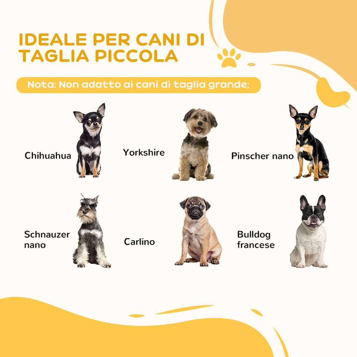 easycomfort easycomfort cancellino per cani pieghevole a 3 sezioni in legno 154 5x29 5x61cm caffe