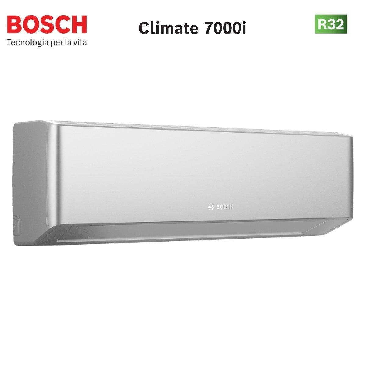 junkers bosch condizionatore dual split bosch climate 7000i silver 712 con 5000m 532 e r 32 wi fi integrato