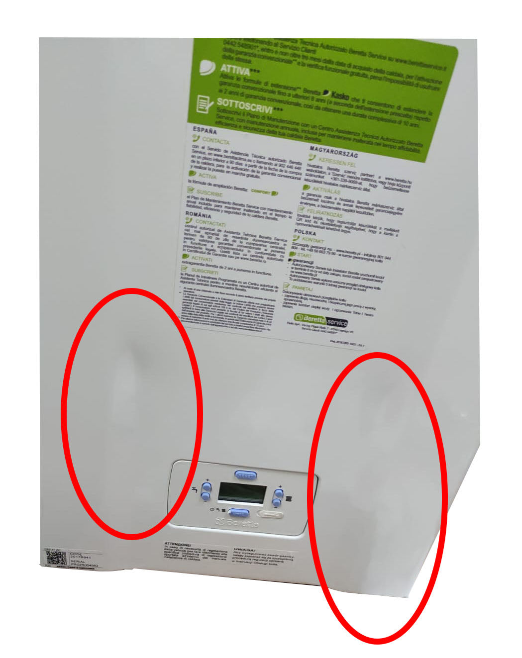 area occasioni caldaia beretta ciao at 25 c low nox a condensazione completa di kit fumi coassiale 20176941 gpl novita
