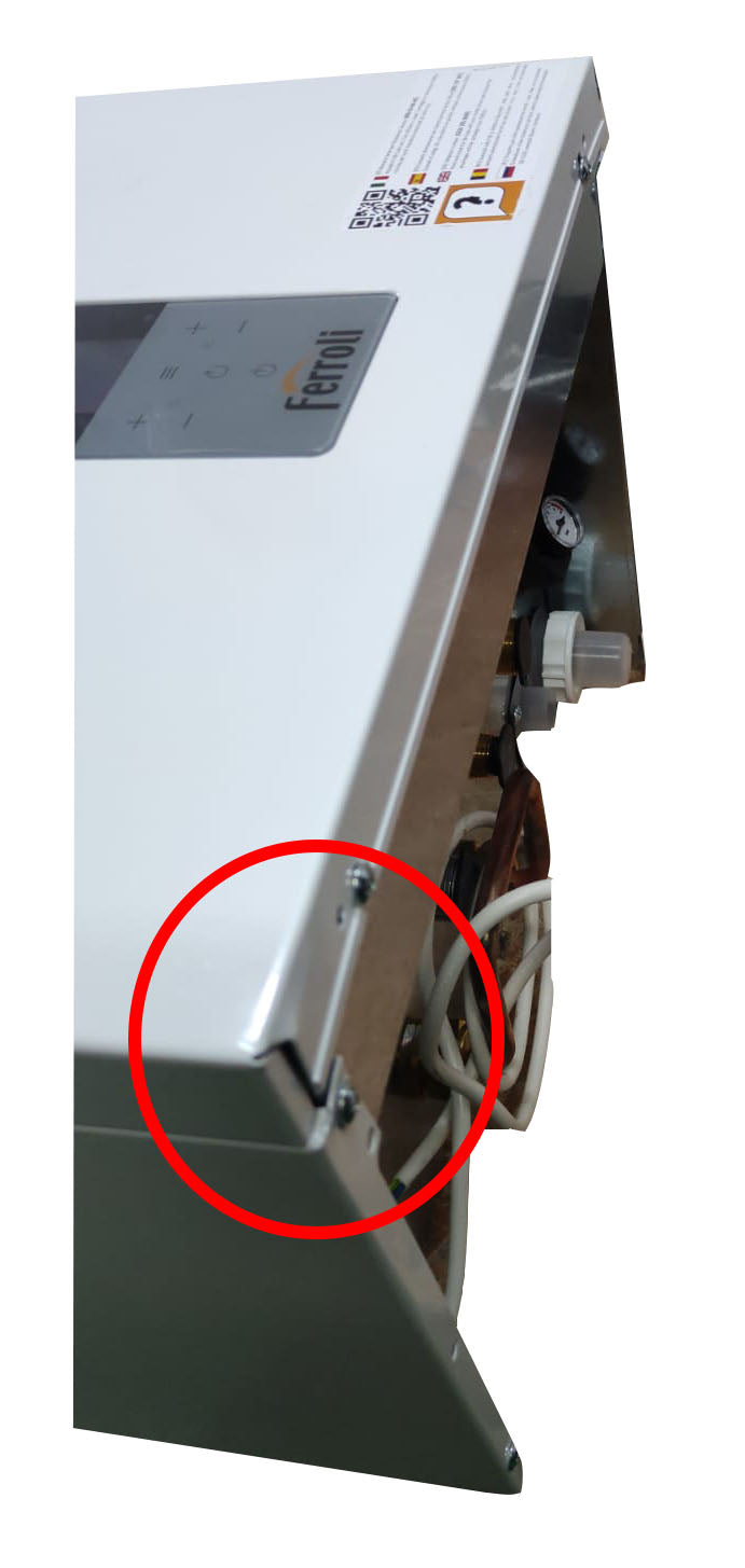 area occasioni caldaia ferroli a condensazione bluehelix hitech rrt 34 h completa di kit scarico fumi coassiale low nox metano o gpl solo riscaldamento novita