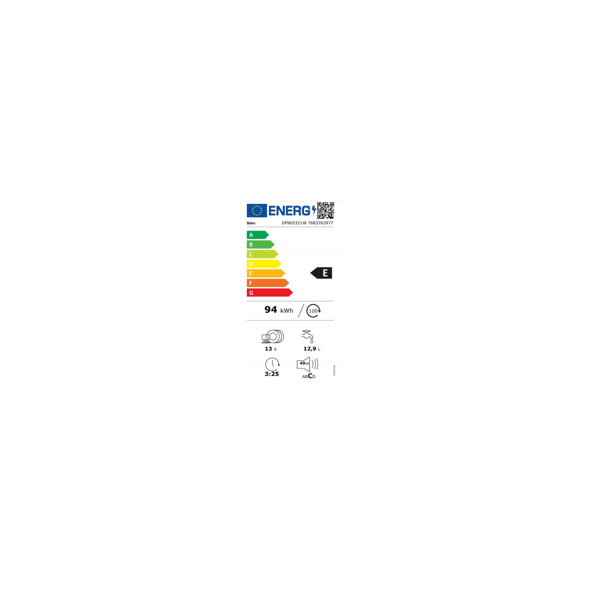 beko lavastov.standard dfn05321w