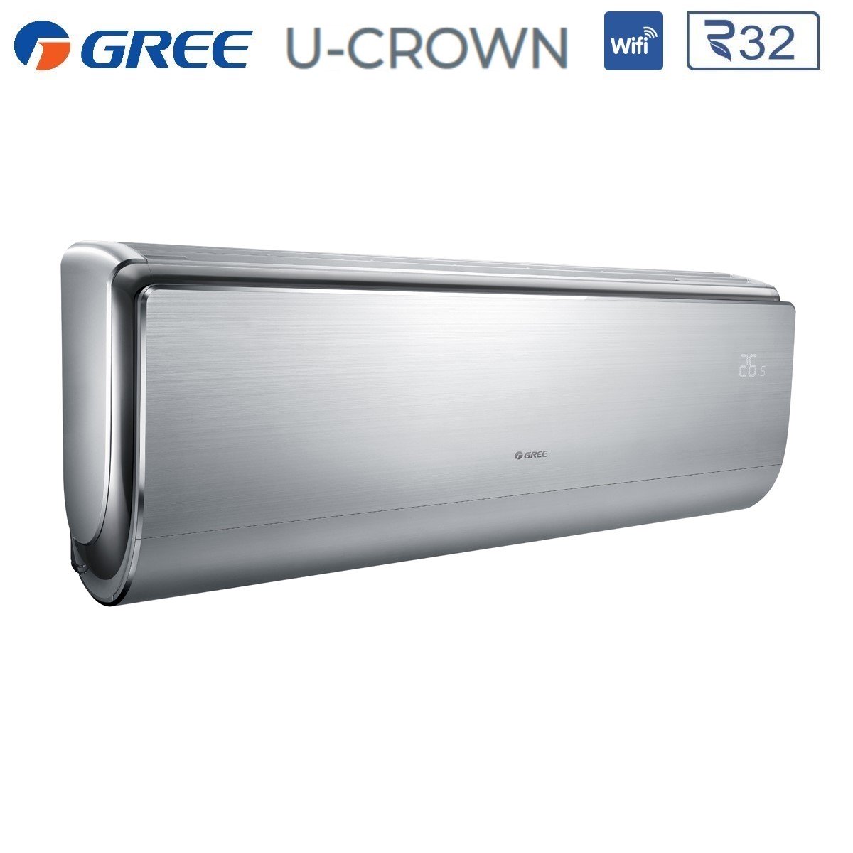 climatizzatore condizionatore gree quadri split inverter serie u crown 9_12_12_12 con gwhd 36 nk6lo r 32 wi fi integrato 9000_12000_12000_12000
