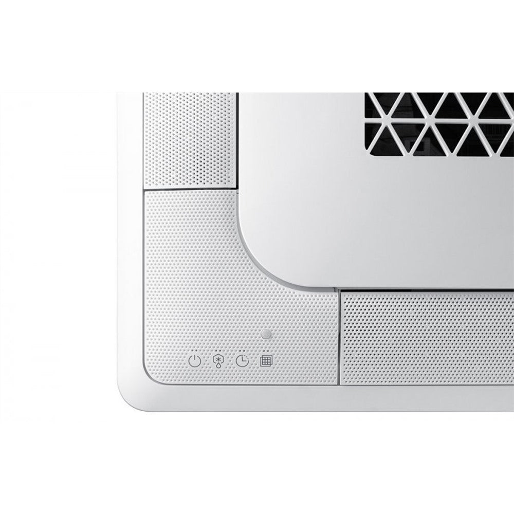 climatizzatore condizionatore samsung mini cassetta 4 vie windfree 18000 btu ac052nnndkh con wi fi integrato e pannello incluso