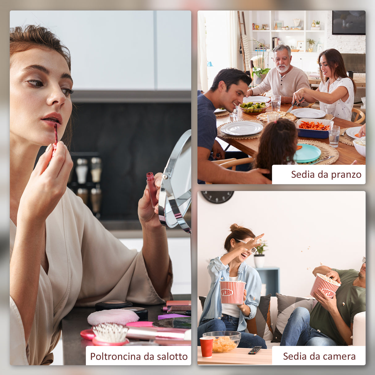 easycomfort easycomfort sedia moderna per soggiorno e sala da pranzo con seduta imbottita e tessuto vellutato 60x66x79 cm rosa