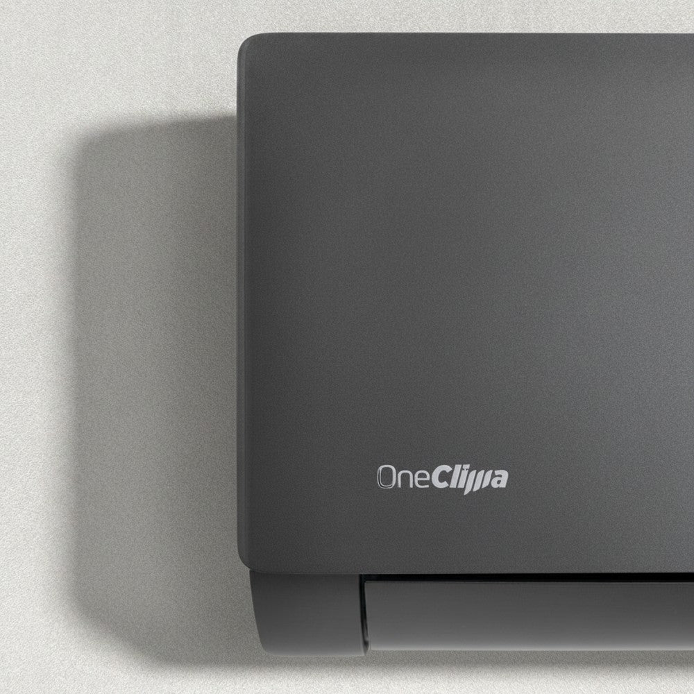 oneclima condizionatore dual split oneclima prime black 1218 con mlt27x3y24 r 32 wi fi integrato