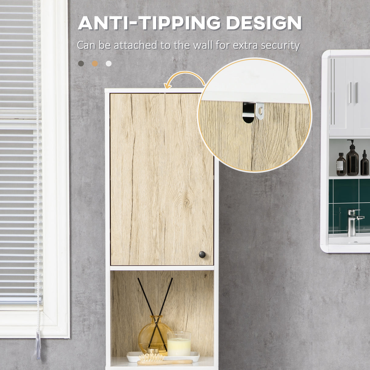 immagine-7-easycomfort-easycomfort-colonna-bagno-con-2-ripiani-aperti-e-2-armadietti-in-truciolato-30x31-5x169-cm-bianco-e-color-legno