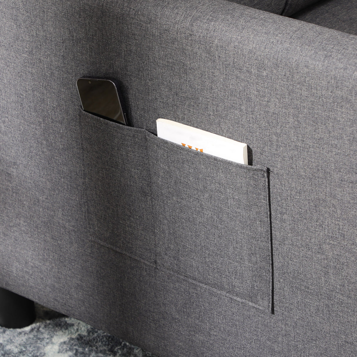 easycomfort easycomfort poltrona letto singolo reclinabile su 3 livelli con cuscino extra 69x82x85cm grigio