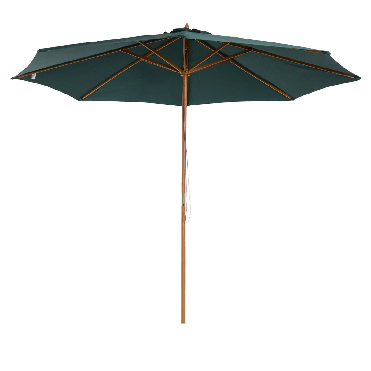 immagine-1-easycomfort-easycomfort-ombrellone-da-giardino-3x2-5-m-con-apertura-a-corda-8-stecche-in-legno-e-poliestere-verde-scuro