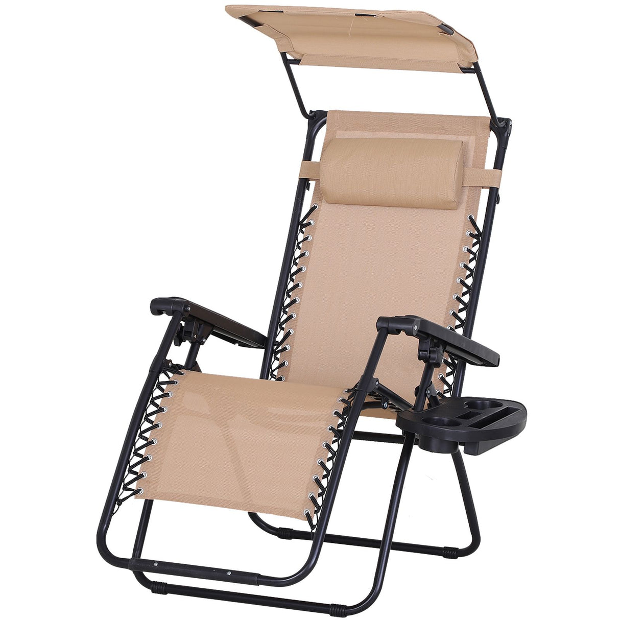 immagine-1-easycomfort-easycomfort-sedia-sdraio-da-giardino-zero-gravity-con-tettuccio-e-portabicchieri-beige-ean-8054144130439