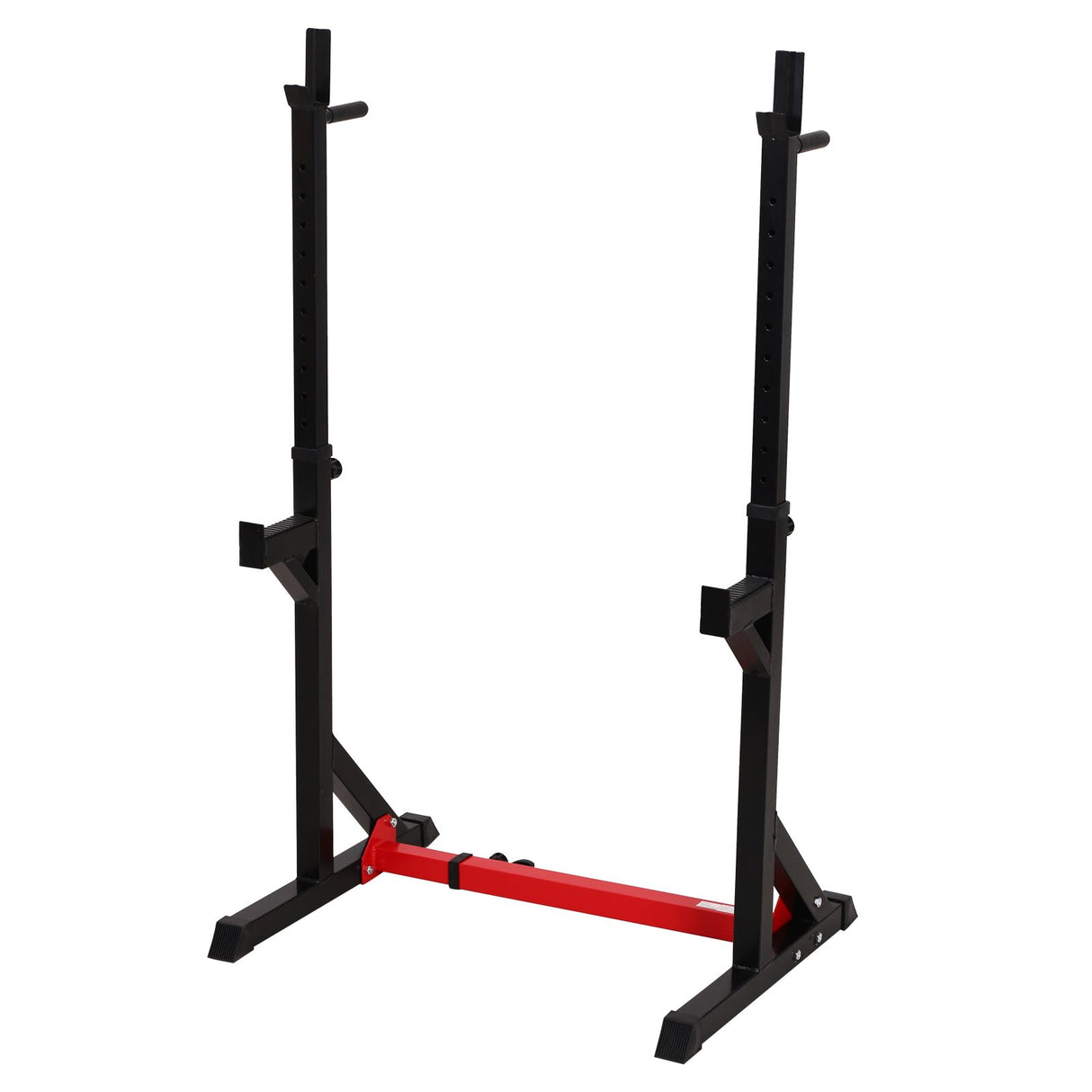 immagine-1-easycomfort-easycomfort-supporto-per-bilanciere-altezza-regolabile-in-acciaio-nero-77-122-x-66-x-103-163-cm-ean-8054111844277