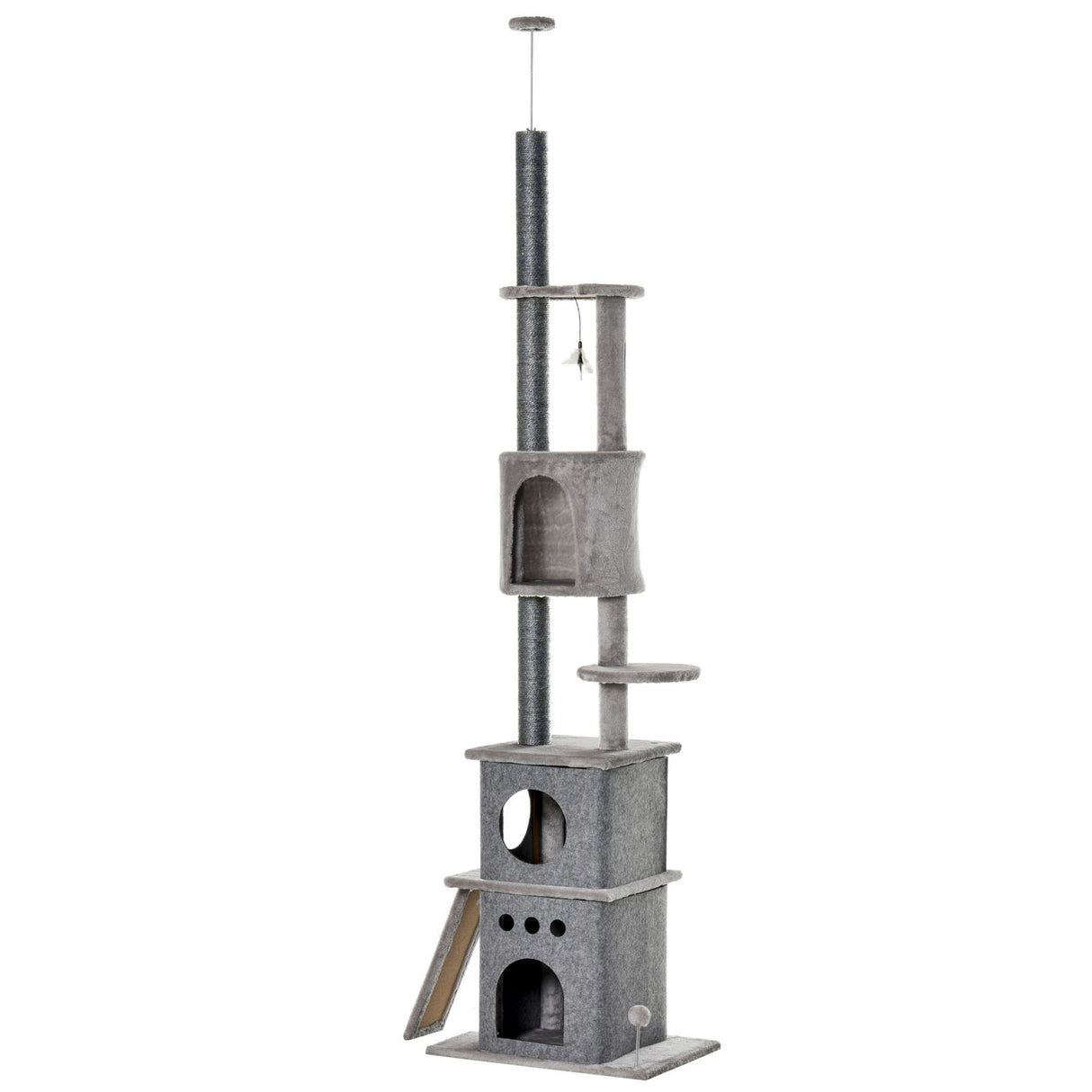 immagine-1-easycomfort-easycomfort-tiragraffi-a-soffitto-multilivello-per-gatti-con-corde-in-sisal-piattaforme-e-casette-60x40x225-255cm-grigio