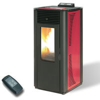 immagine-1-king-termostufa-a-pellet-king-idro-14-kw-bordeaux-con-telecomando-ean-8055776918198
