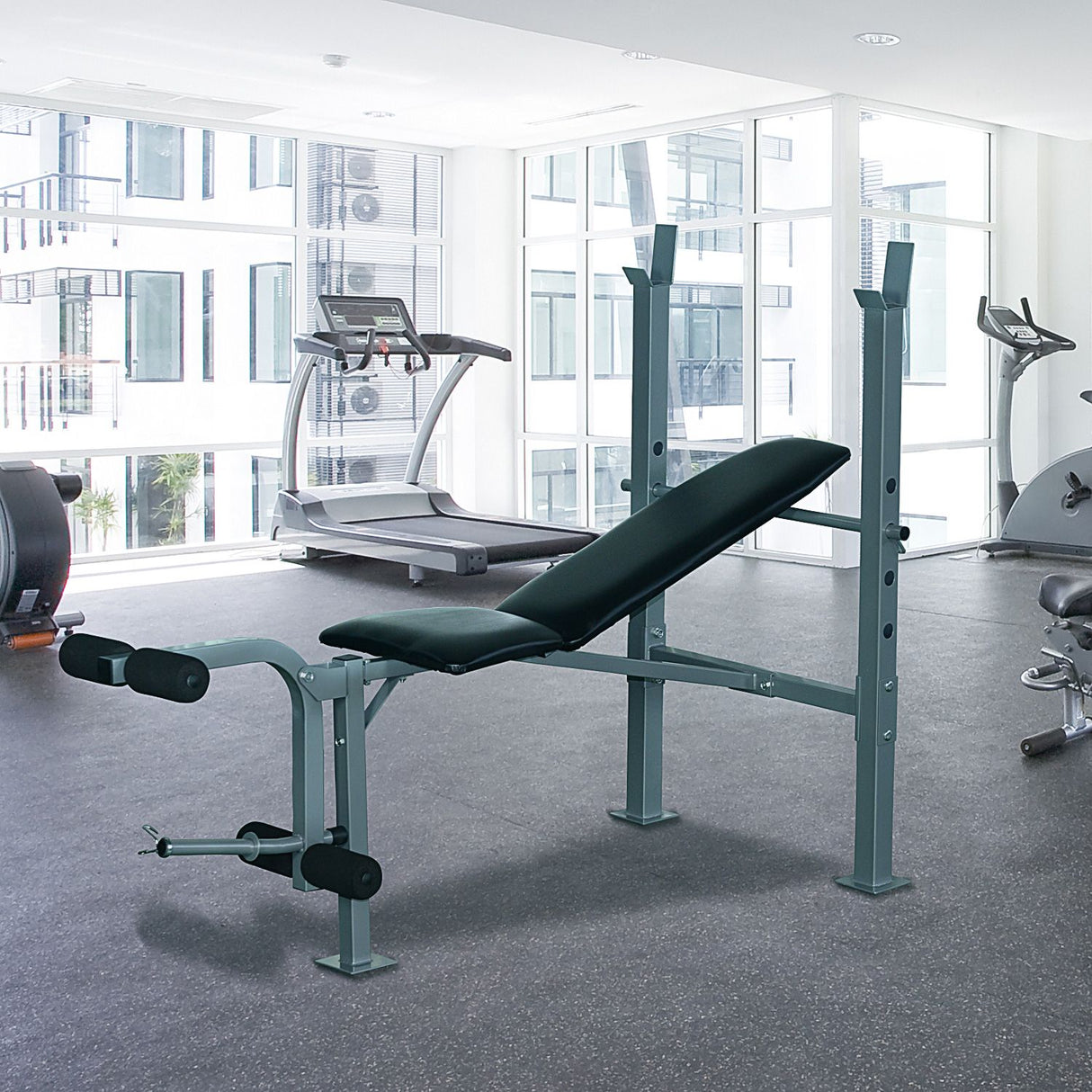immagine-2-easycomfort-easycomfort-panca-piana-sollevamento-pesi-e-addominali-regolabile-con-porta-bilanciere