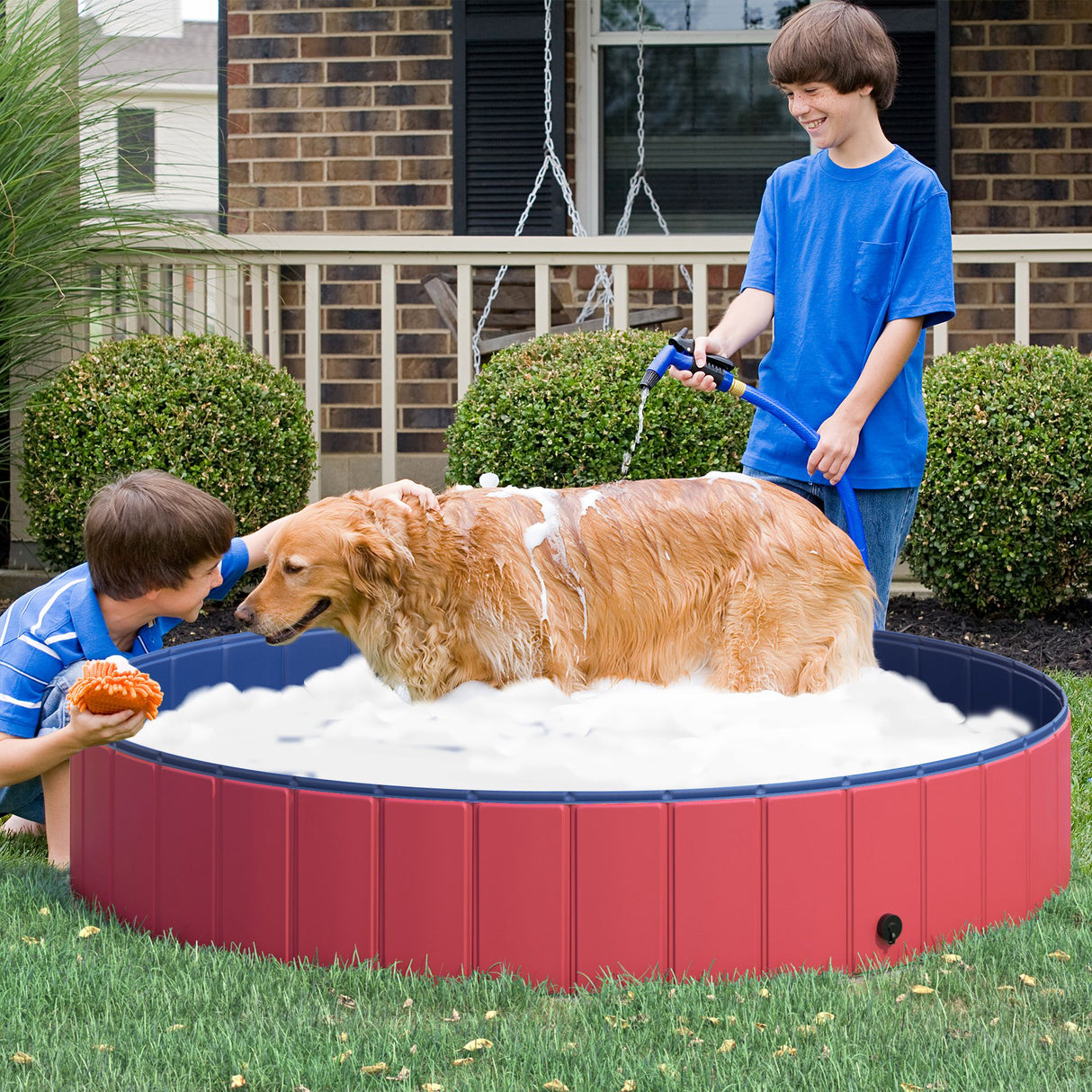 immagine-2-easycomfort-easycomfort-piscina-per-cani-in-plastica-bordo-stabile-per-animali-domestici-160-x-30-cm-xh-ean-8054144131634