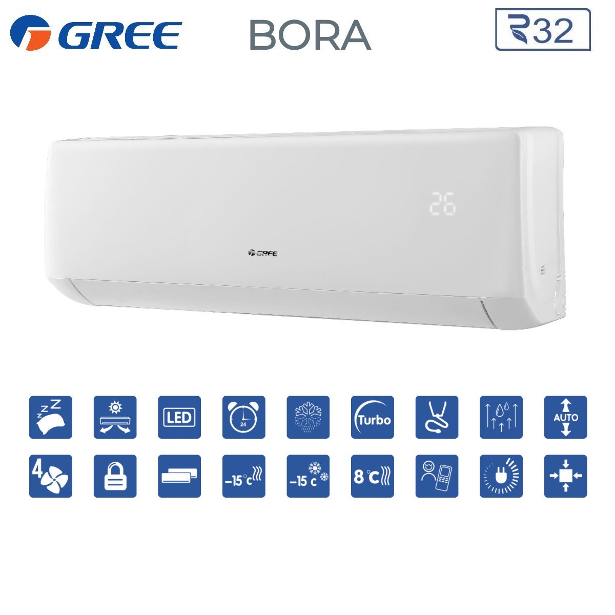 immagine-2-gree-climatizzatore-condizionatore-gree-inverter-serie-bora-18000-btu-r-32-classe-aa-ean-8059657003164