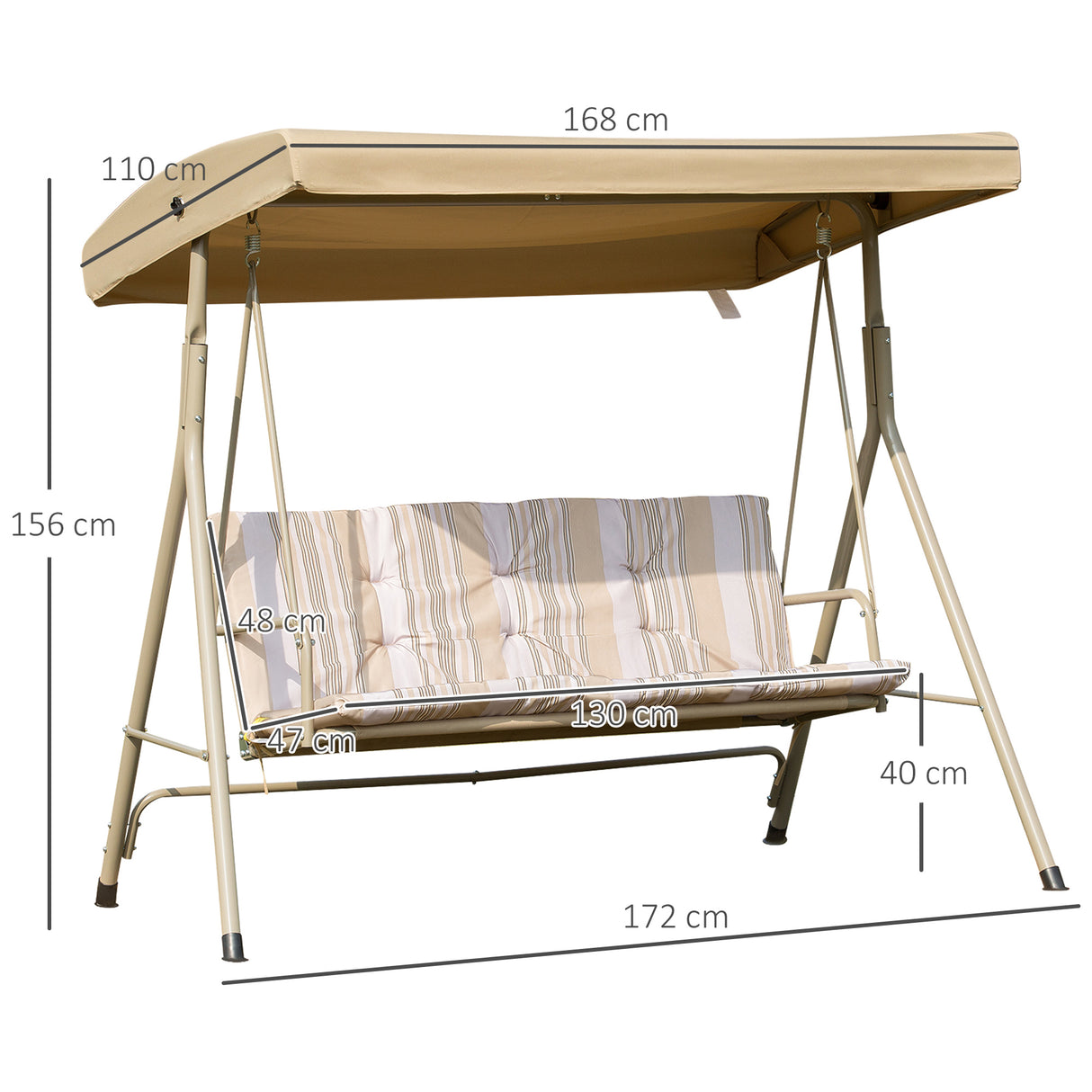 immagine-3-easycomfort-easycomfort-dondolo-da-giardino-3-posti-in-acciaio-con-tetto-regolabile-cuscini-e-braccioli-172x110x156cm