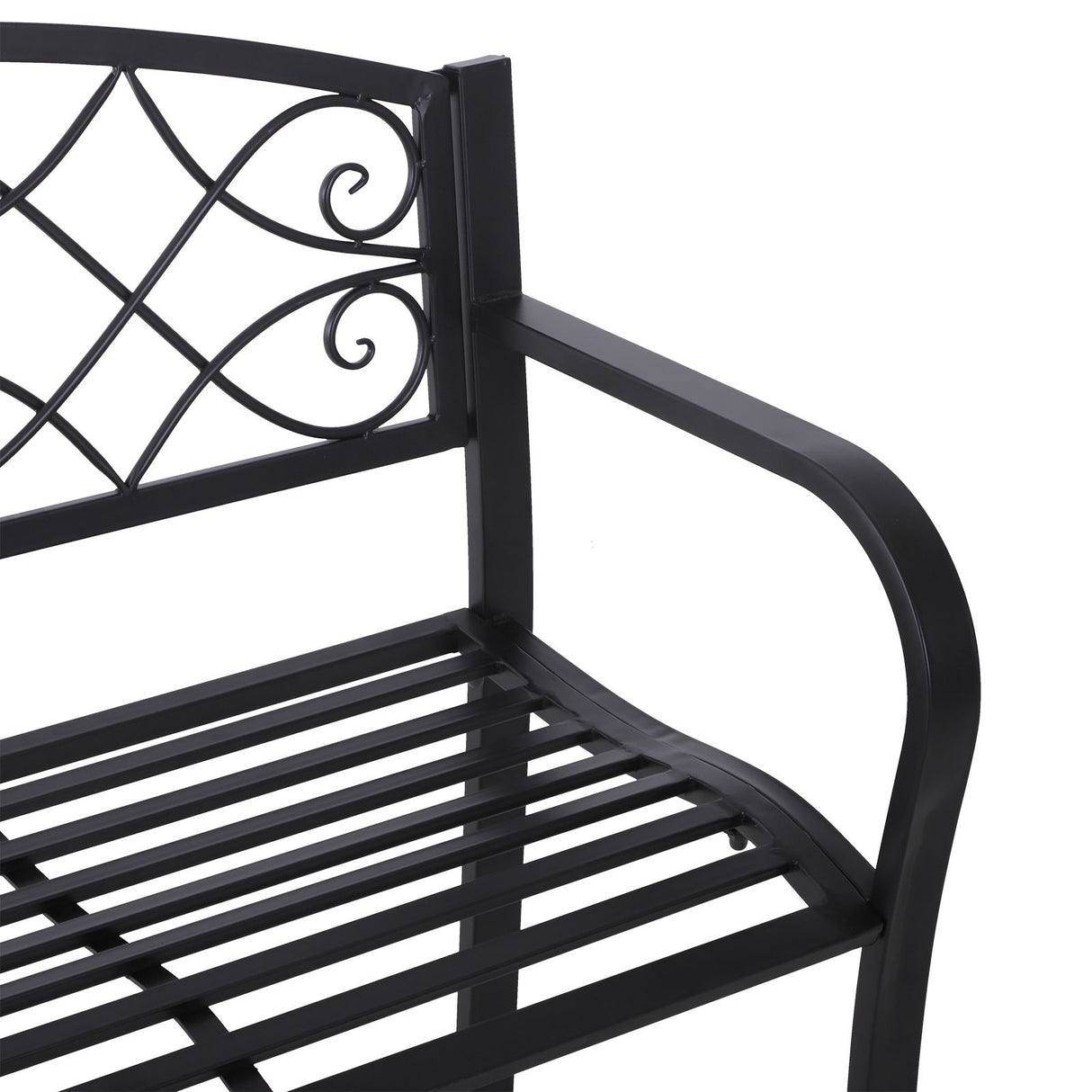 immagine-3-easycomfort-easycomfort-panchina-da-giardino-in-ferro-battuto-nero-ean-8054144136271