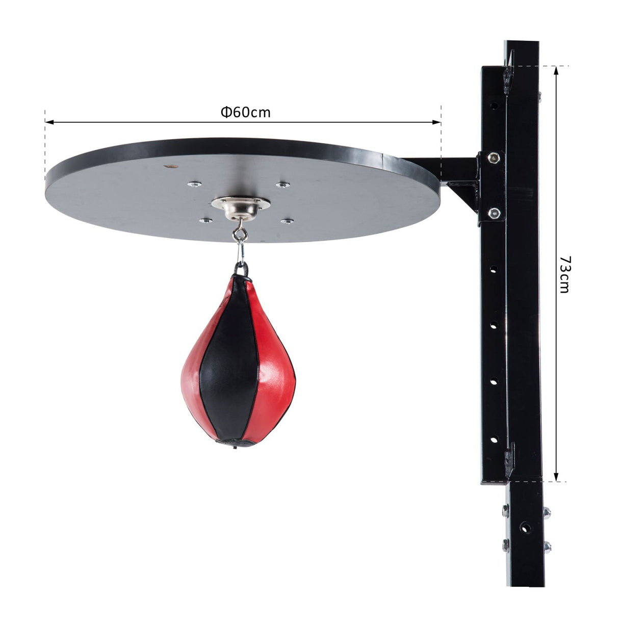 immagine-3-easycomfort-easycomfort-piattaforma-boxe-con-speedball-21-cm-punching-ball-per-allenamento-pugilato-arti-marziali-in-legno-e-acciaio-ean-8054111846172