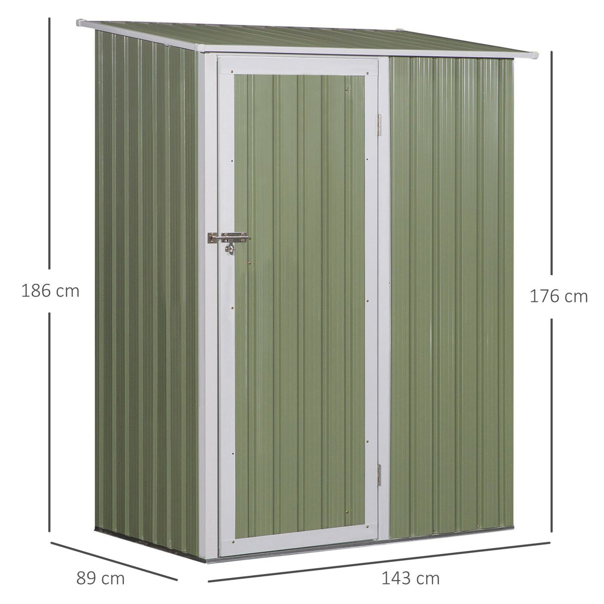 immagine-4-easycomfort-easycomfort-casetta-da-giardino-porta-utensili-in-lamiera-di-acciaio-capanno-da-giardino-in-acciaio-con-porte-scorrevoli-143x89x186cm-verde-chiaro-ean-8054144139067