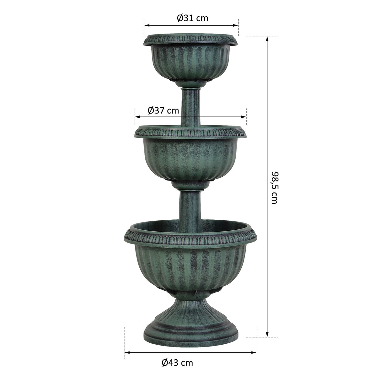 immagine-4-easycomfort-easycomfort-fioriera-su-3-livelli-con-forma-a-fontana-verde-antico-43-x-98-5-cm-ean-8054111847131