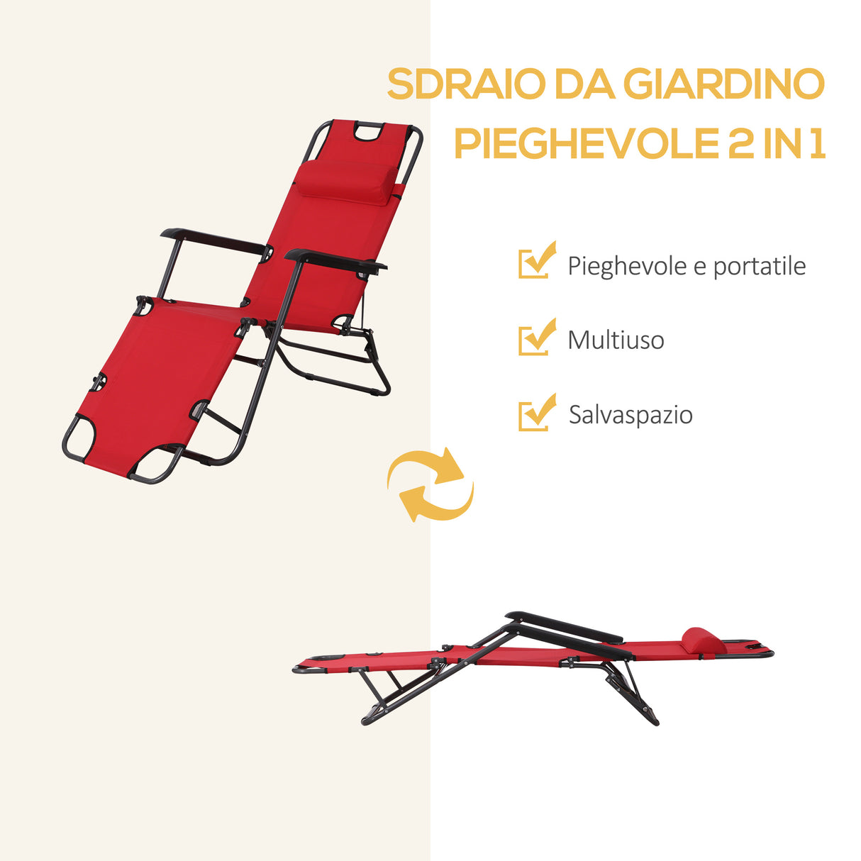 immagine-4-easycomfort-easycomfort-lettino-sdraio-pieghevole-e-richiudibile-da-giardino-in-tessuto-oxford-135x60x89cm-rosso