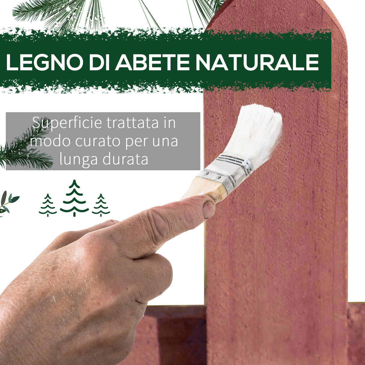 immagine-5-easycomfort-easycomfort-staccionata-in-legno-di-pino-da-12-pezzi-per-aiuole-giardino-e-orto-altezza-34cm
