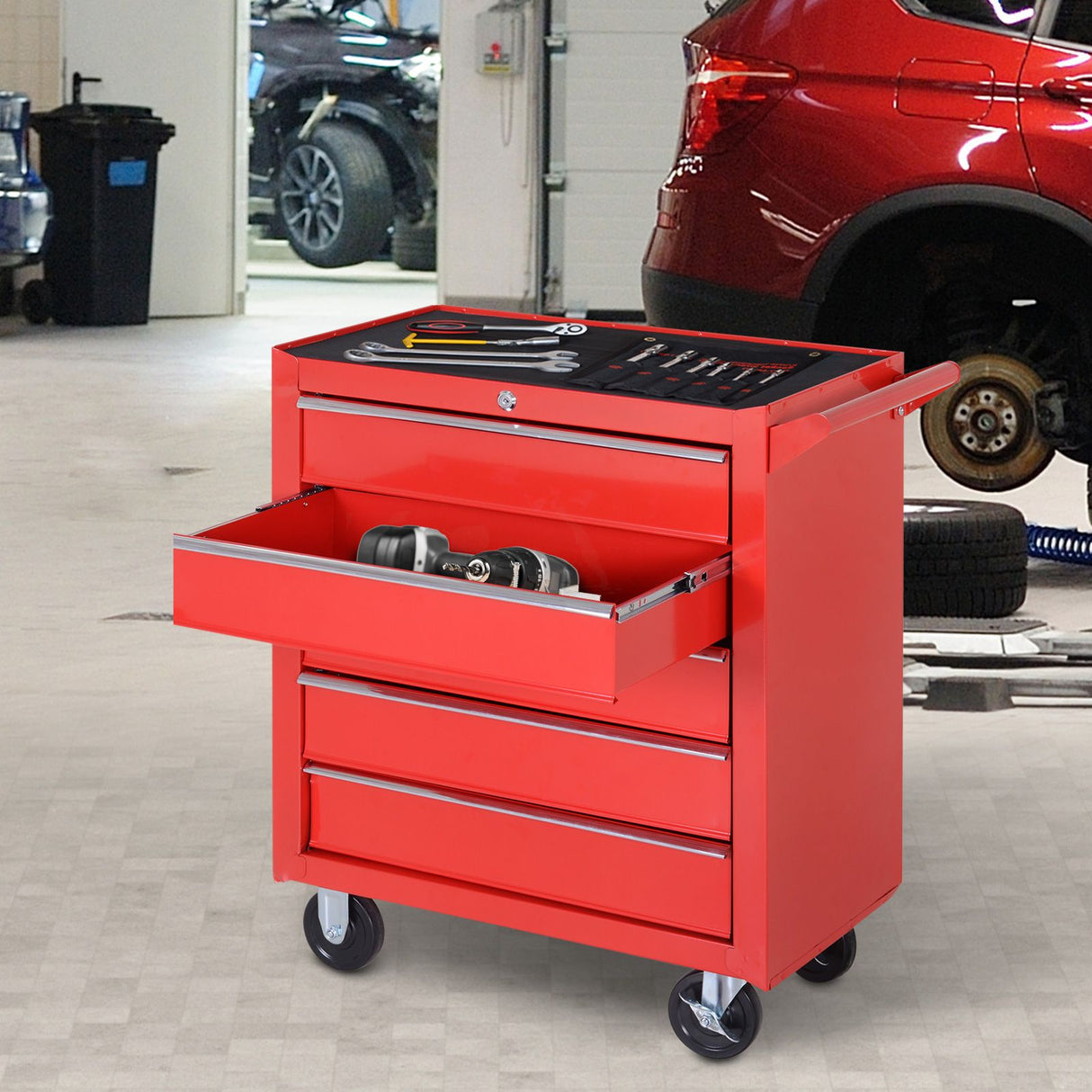 immagine-6-easycomfort-easycomfort-carrello-da-officina-porta-attrezzi-con-5-cassetti-con-serratura-ruote-e-maniglia-in-acciaio-69x33x75cm-rosso