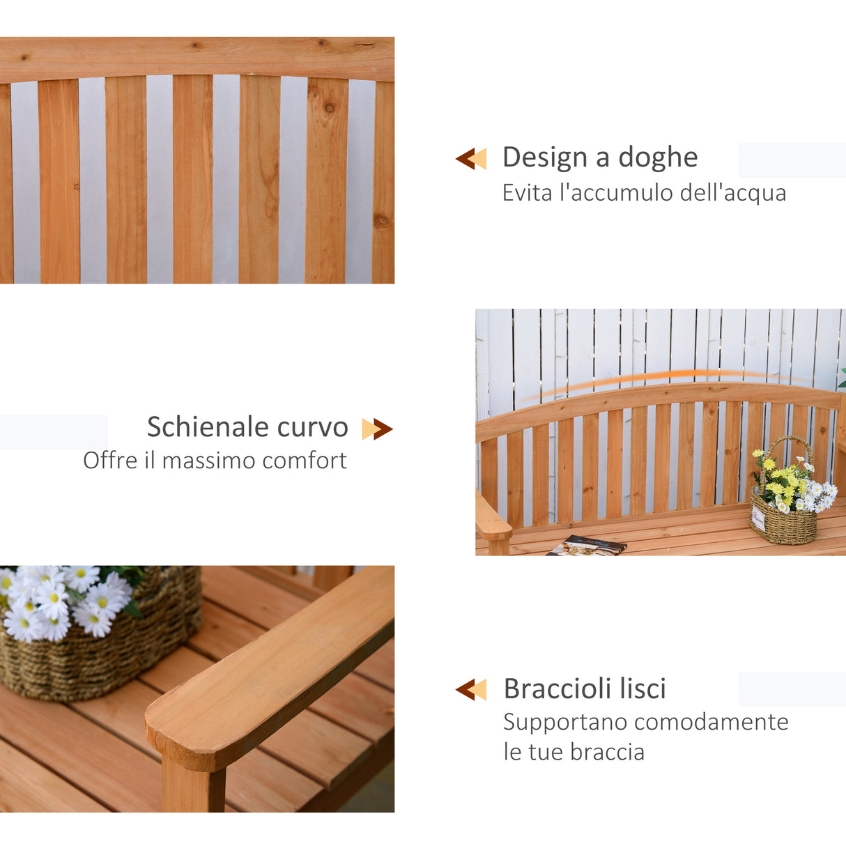 immagine-6-easycomfort-easycomfort-panchina-da-giardino-3-posti-in-legno-di-abete-con-seduta-a-doghe-140x50x85cm