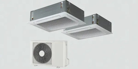 Climatiseurs gainables à double division