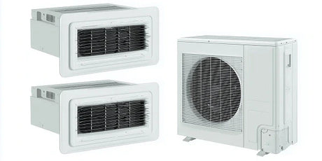 Climatiseurs doubles split sol/plafond