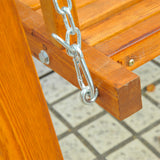 easycomfort easycomfort dondolo da giardino stile classico legno massello di pino conforme alle norme di fs tettuccio parasole in tessuto di poliestere con rivestimento di pa 162x130x185cm 240kg