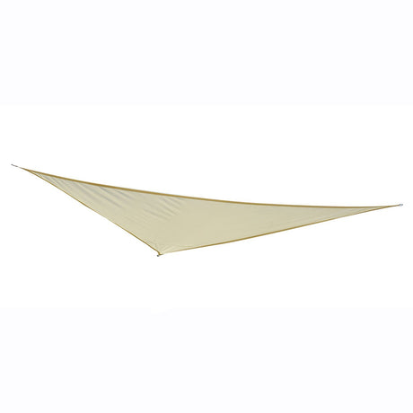 easycomfort easycomfort tenda da sole triangolare crema 6x6x6m