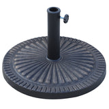 easycomfort easycomfort base per ombrellone diametro 3 8 4 8cm motivo floreale con manopola peso 15kg da giardino resina 49x32cm