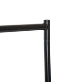 easycomfort easycomfort rella appendiabiti attaccapanni in metallo stand per vestiti con rotelle nero 150x60x170cm ean 8054111845250