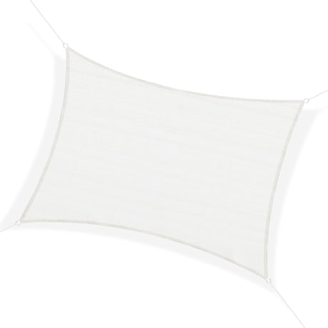 easycomfort easycomfort tende da sole a vela rettangolare protezione raggi uv in pe crema 4x6m