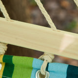 easycomfort amaca da giardino per 1 2 persone max 150kg da interni ed esterni con cuscino removibile 400x140cm