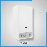 scaldabagno camera aperta baxi acquaprojet_11i blue low nox gpl new
