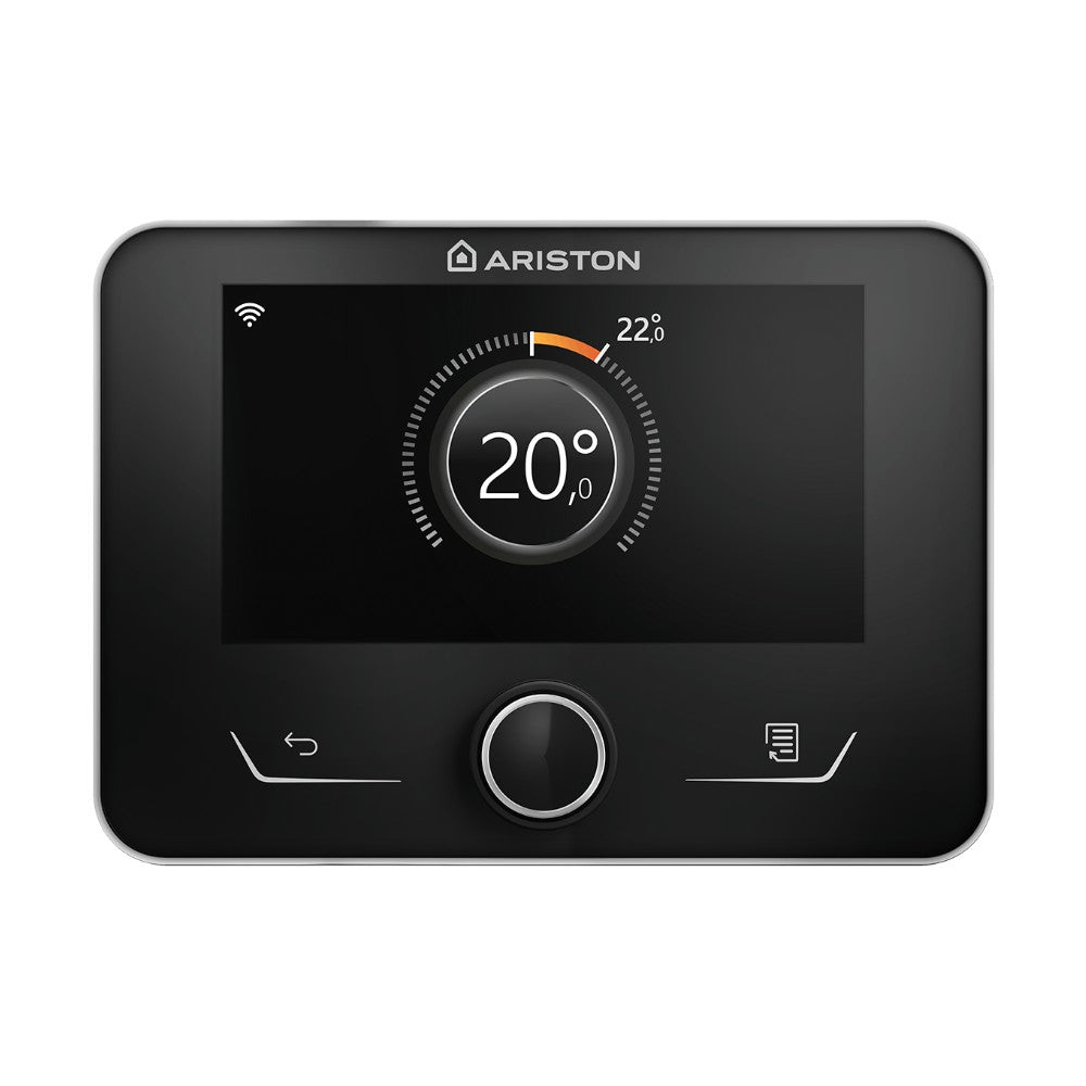 ariston termostato ariston sensys hd black 3319468 per la termoregolazione delle caldaie