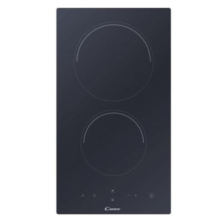 candy piano cottura elettrico candy cdh30 2 fuochi l289xp52 vetroceramica nero ean 8059019030654